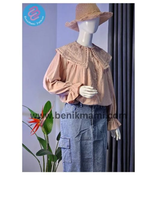 Tunik Soft Corduroy J&J Bordir Premium Bangkok